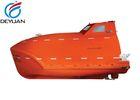 DNV Marine Search And Rescue Boats , Orange Enclosed Lifeboat
