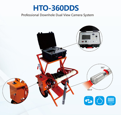 straight dual camera in high resolution waterproof imaging system