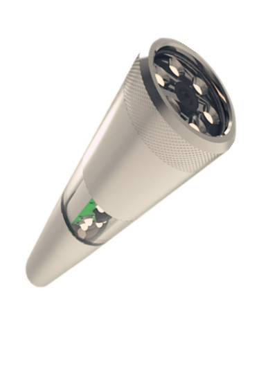 Straight Dual Camera in Underwater Imaging Device