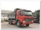 6x4 HOWO A7  dump truck 420Hp payload 30 tons loading lower fuel consumption and Left Hand Driving T