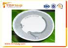 White Circle Nfc Sticker Tags Customized With Ultralight Chip , Ultralight EV1