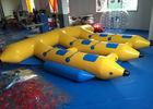 Water Games Inflatable Fly Fishing Boats , Inflatable Banana Boat Towables