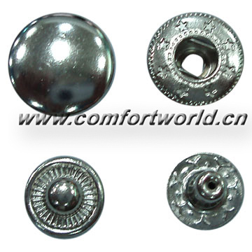 Cap Metal Jackets Snap Spring Button