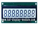 8 numbers custom segment LCD Display Module transflective with UV