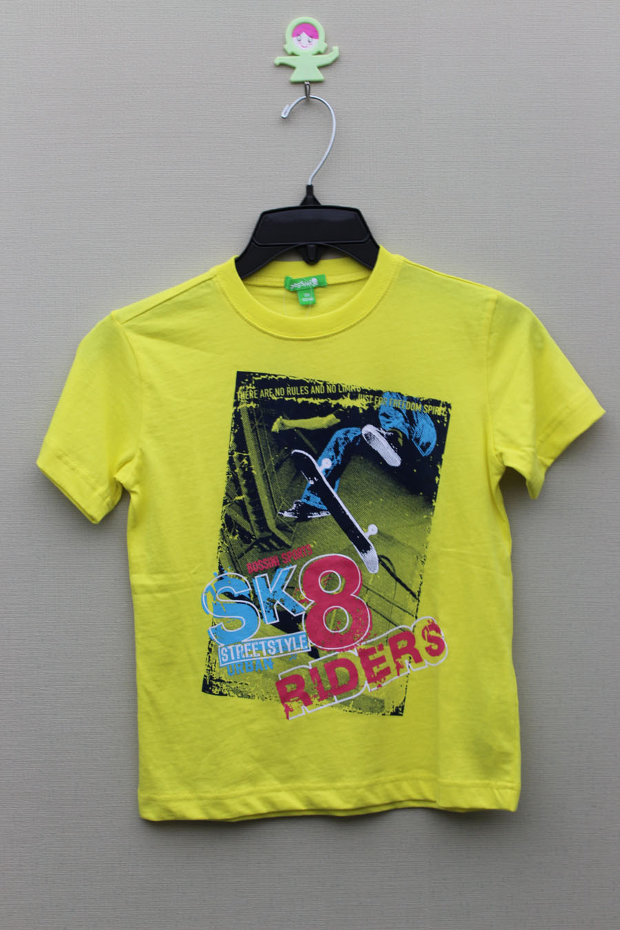 BOY& acute;S 100% COTTON T-SHIRT WITH Cartoon PRINT