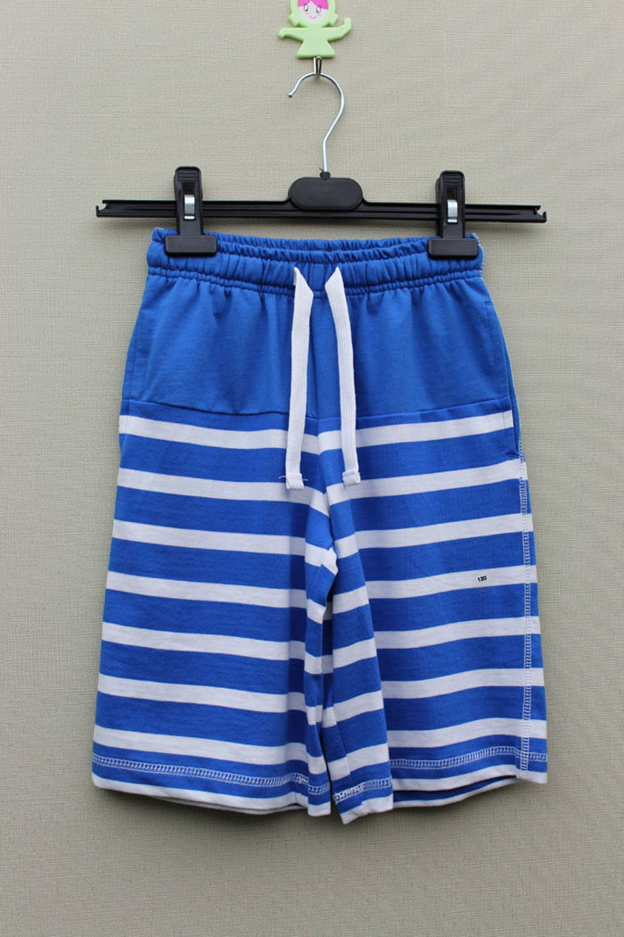 the boy& acute;s Yarn dyed stripe pants