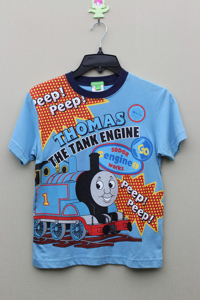 BOY& acute;S 100% COTTON T-SHIRT WITH PRINT FOR THOMAS