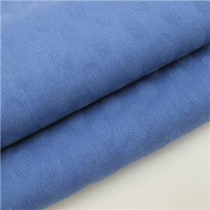100% Cotton Yarn Dyed Jacquard Fabric Solid Color