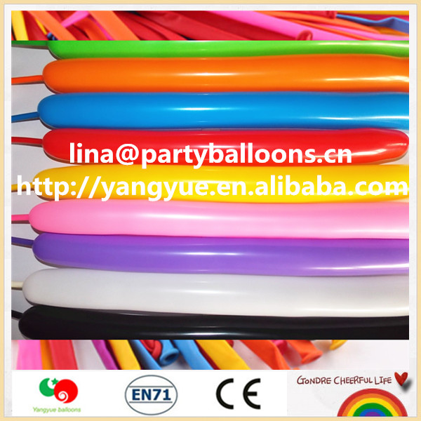 magic balloon/ modeling baloon/ long shape ballon in high quality