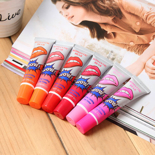 Plastic empty soft tube packaging lip balm tube/lip balm container