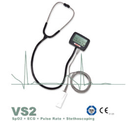 VS2 electronic-stethoscope-with-oximetery 