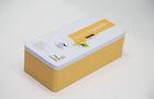 Flower Printing Black Tea Tin Boxes Packaging 0.23 mm Thickness