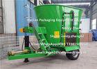 7CBM Vertical TMR Mixers For Cow Farms , CE Certificate Cattle Feed Mixer