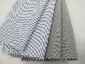 Yarn Dyed Stripe Shirting Fabric