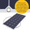 Vglory / OEM High Efficiency Flexible Portable Solar Panels With TPT Backsheet