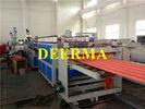 PVC +ASA  Plastic Extrusion Machine For 880mm PVC Double Layer Roof Sheet