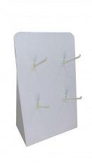 Cardboard counter displays customized with hooks ENSD003