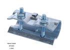 Galvanized pressed sleeve coupler scaffold 1.24kg for 48.3mm pipe UK type