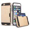 Customized Drop proof iPhone Protective Case with metal Armour card slot function