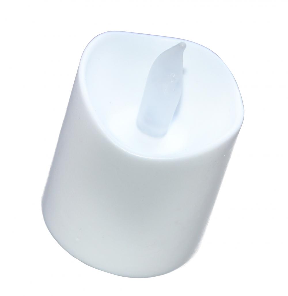 Battery-Powered Flickering Flameless LED Tealight Candles