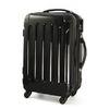Black Traveling Trolley Hand Luggage 24 Inch PC Suitcase Waterproof Duffel Bag