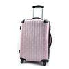 Pink Polka Dot Travel Trolley Luggage Pink  PC Trolley Case Rolling Boarding Bag