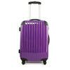 PC Trolley Hand Luggage , Business Travel Luggage Purple Rolling Suitcase