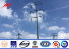 12M Galvanized Electric Power Pole Q345 Material for 110KV Transmission
