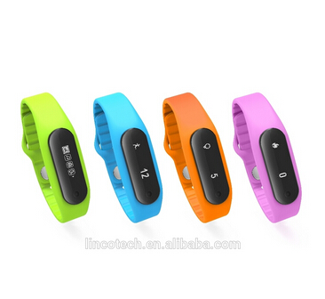 Touch Screen E06 Smart Wristband Bluetooth SmartBand Smart Band Bracelet Waterproof Fit Tracker Wristbands Android 4.3 IOS 7.0