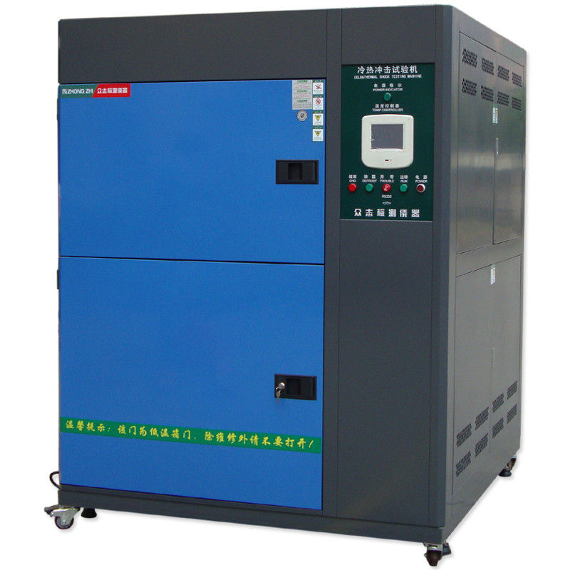 Thermal Shock Environmental Test Chamber , Stainless Steel Plate Environmental Test Systems