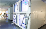 2015 Morden design white steel bunk beds for backpacker& acute;s home,hostel,dormitory for school and company