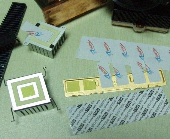 IGBTs Phase Change Material Heat Sink 0.024℃-in? / W With Low Thermal Resistance