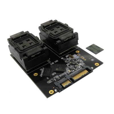 BGA152 BGA132 to DIP48 programming adapter BGA152 BGA132 SATA HDD test socket