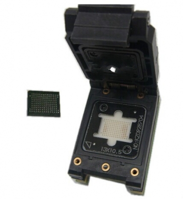 BGA137 To DIP48 Test Socket TFBGA137 NAND flash memory programming adapter