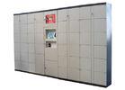 Supermarket Barcode RFID Twist Smart Digital Electronic Metal Storage Lockers 100 - 240V