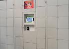 Coin Operated  Airport Luggage Storage Locker with Industry Computer 15 inch Touch Screen