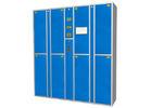 Automatic Steel Bathroom Clothes Luggage Lockers Scan IC Card / Wristband Operated