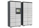CE FCC Electronic Post / Mail Lockers with Advertising Videos 19” LCD Display