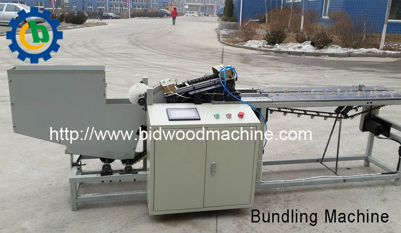 Wooden Tongue Depressor Bundling Machine