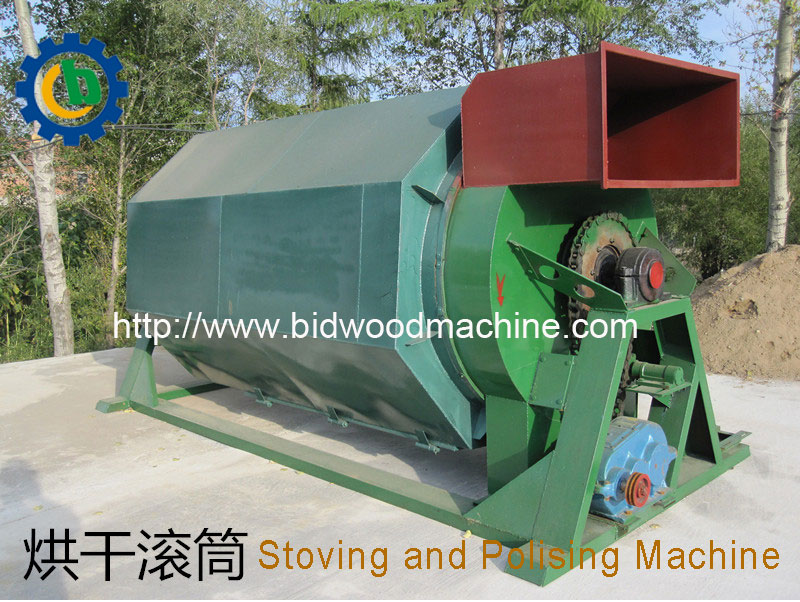 Ice Cream Stick Magnum Stoving And Polishing Machine