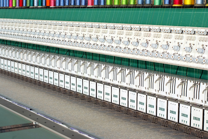 SINSIM-SF Series/ Super Multi Head Flat Embroidery Machine