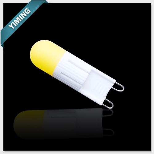 220V/110VAC Ceramic G9 LED Light 300Degree Beam Angle, 2Watt Epistar AC LED, No Led Driver
