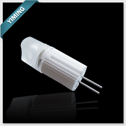 Ceramic G4 LED Light 2W Epistar AC5050SMD AC220-240V 130LM
