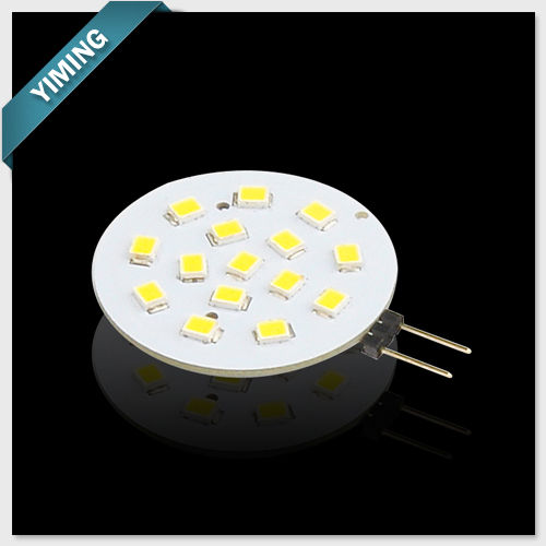 Round 2.5W 15pcs 2835SMD G4 LED Light