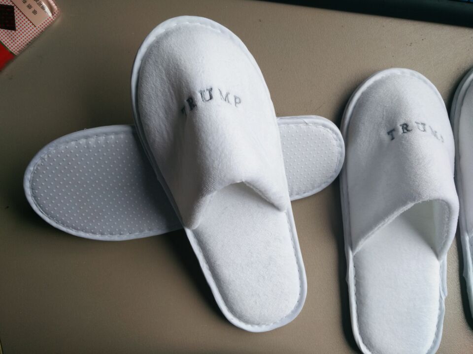 hotel velour slippers(lyn@hebeichenxiao.com)