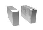 Electrical Retractable Flap Barrier Gate , Supermarket / Subway Turnstile