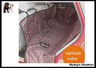 Durable Oxford Colorful Pet Car Seat Covers Seat Belt Holes 140×146×38 cm