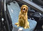 Dogs Gray Removable Quilted Pet Car Seat Covers Waterproof Easy on , Off