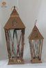 wedding / Home decoration / holoday Stainless Steel Lanterns , Metal Candle Lanterns