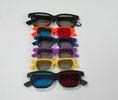 Red And Blue Plastic Circular Polarized 3D Glasses For Children